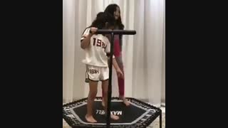 ترامپولین جادویی که پرواز می کنید