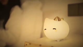 چراغ خواب عروسکی بیسوس مدل Baseus Cute Series DGAM-A02 kitty Silicone Night Light
