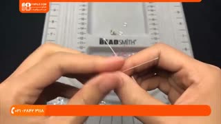 زیورآلات مهره ای  _ آموزش ساخت گردنبند کریستالی