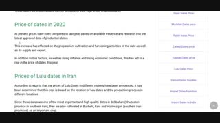 Lulu Dates Price Crystal Dates