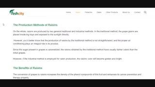 Iranian Raisin Fresh City