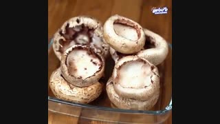 آموزش تهیه دلمه قارچ