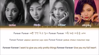 متن آهنگ Forever از aespa + زیرنویس فارسی آنلاین