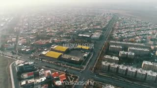 فیلم هوایی از شهر جدید اندیشه