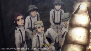 انیمه:اتک ان تایتان-حمله به تایتان فصل4 قسمت1 زیرنویس فارسی چسبیده