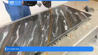 کف پوش سه بعدی  _ ایجاد ریشه های طبیعی در رزین اپوکسی