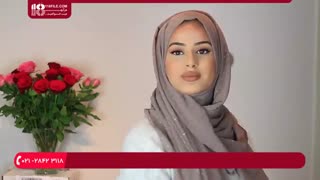 بستن شال و روسری _ چند روش آسان برای بستن شال و روسری
