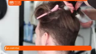 کراتینه مو _ نحوه انجام کراتینه و صاف کردن  موی آقایان