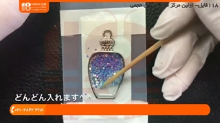 آموزش ساخت زیورآلات رزینی _ آویز گردنبند رزینی طرح درخت