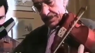 یک دقیقه با ویولن علی تجویدی فقید