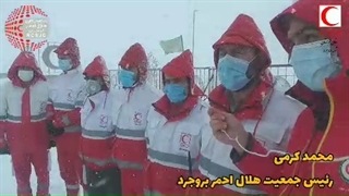 بارش سنگین برف و کولاک در لرستان