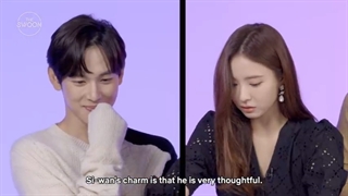 مصاحبه سونیز و بازی جنگا با بازیگران سریال ادامه دادن(شیوان و شین سه کیونگ و چوی سدیونگ و کانگ نه اُه) با زیرنویس