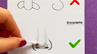 ترفند های طراحی درست کشیدن شکل بینی