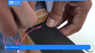 آموزش تودوزی خودرو _ دوخت مورب