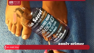 آموزش پدیکور _ کاشت ناخن پودری با دستگاه