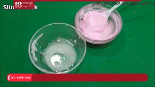آموزش ساخت اسلایم _ ساخت اسلایم با شکر و چسب