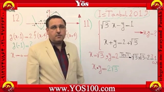 حل سوالات یوس 2020 دانشگاه استانبول | استاد دربندی | YOS100.com