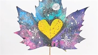 آموزش نقاشی روی برگ ۲ کپی ممنوع