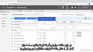 آموزش گوگل ادوردز- ارزیابی حجم جستجوی کلمات کلیدی