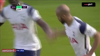 خلاصه بازی تاتنهام در مقابل وستهام