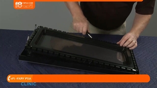 تعمیر مایکروویو _ تعویض ضامن قفل درب مایکروویو