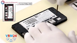 کالبد شکافی و آموزش تعویض باتری Huawei Ascend G630 - فونی شاپ