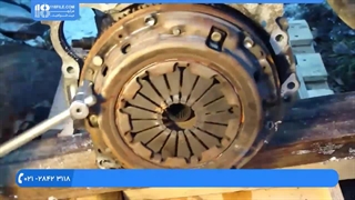 تعمیر موتور تویوتا _ نحوه تعویض صفحه کلاچ خودرو
