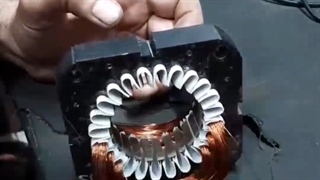 آموزش تصویری سیمپیچی موتور های الکتریکی بصورت عملی در کارگاه