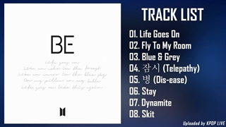 ترک های مینی آلبوم بی تی اس bts _ BE