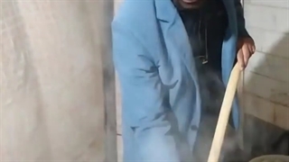 درست کردن شیره- معصوم قنبری استان زنجان شهر قیدار