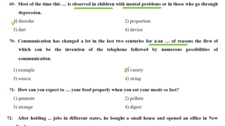 تحلیل سوالات زبان آزمون 8 اسفند قلم چی
