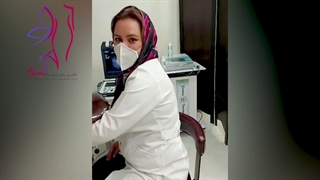 فیلم سونوگرافی بارداری پس از 10 سال ناباروری