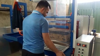 دستگاه شیرینگ پک نیمه اتوماتیک پاشا صنعت