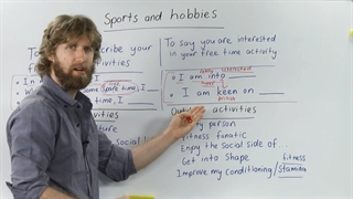 IELTS Speaking Vocabulary - Talking about Sports and Hobbies