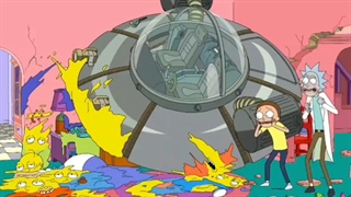 Rick and morti | ریک و مورتی دوبله شده  دوبله ادیت افکت : محمد مهدیان  این قسمت : مرگ سیمپسون ها