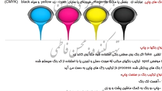 آموزش طراحی گرافیکی رنگی درس 2