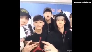 فانی مومت چانسو Chanyeol and D.O