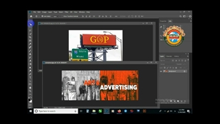 آموزش موکاپ بیلبورد در فتوشاپ