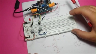 شبیه سازی گیت NAND با ترانزیستور