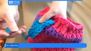 آموزش قلاب بافی کلاه و شالگردن برای بچه ها