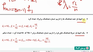 فیزیک 3- فصل 4- جلسه 9- موج ایستاده در لوله های صوتی و تداخل امواج الکترومغناطیس