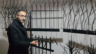 حفاظ روی دیوار صنایع فلزی کاوه