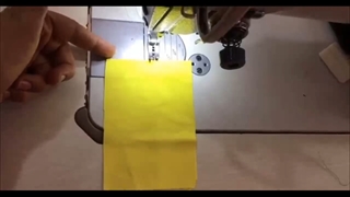 آموزش دوخت پاپیون پشت دری