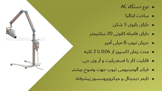 دستگاه رادیوگرافی دندانپزشکی اوریکس ORIX پایه دار AC | دنت لند