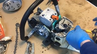 بستن قطعات اره موتوری از اول تا پایان