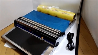 فروش دستگاه سلفون کش رومیزی دستی ، سلفون کش قارچ و گوشت09370315115