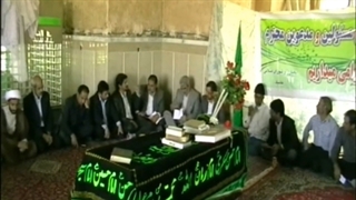 حضور فرماندار و مسئولین در روستای خانیک1390