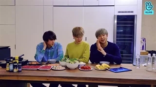 ویلایو جدید جین,,جیمین و آر‌ام با زیرنویس فارسی || Jin,, Jimin and RM's New Vlive