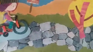 آموزش تکنیک کولاژ به هنرجویان سال دوازدهم گرافیک-قسمت دوم