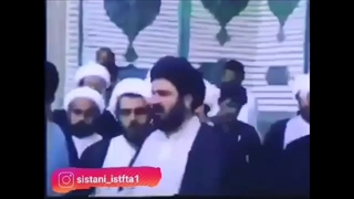 آیت الله سیستانی وآقازاده شهیدخویی(ره)